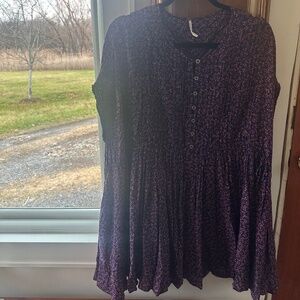 FREE PEOPLE PRINTED DRESS